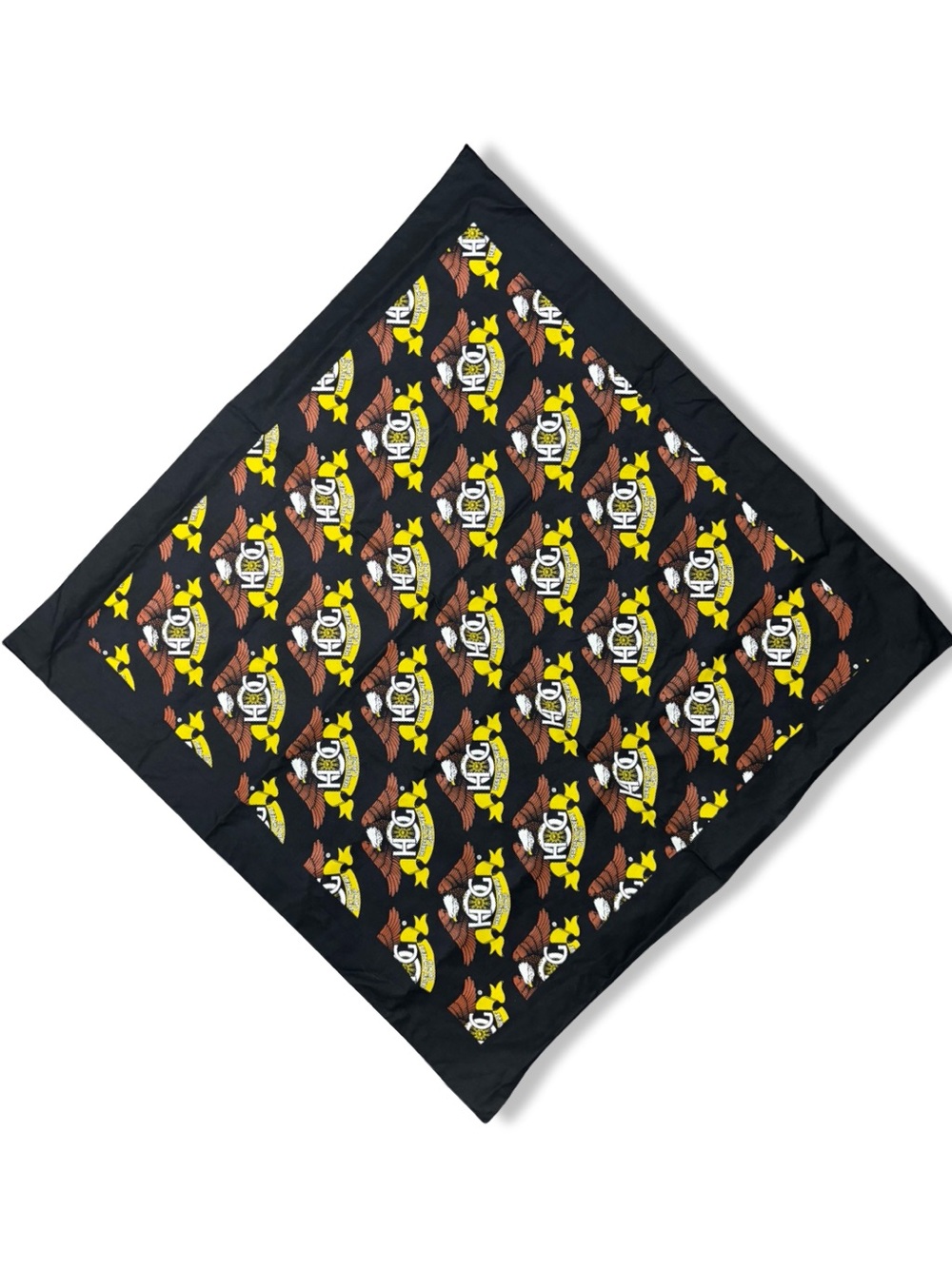 Vintage 90s National Harley’s Owners Group Patterned Bandana Scarf